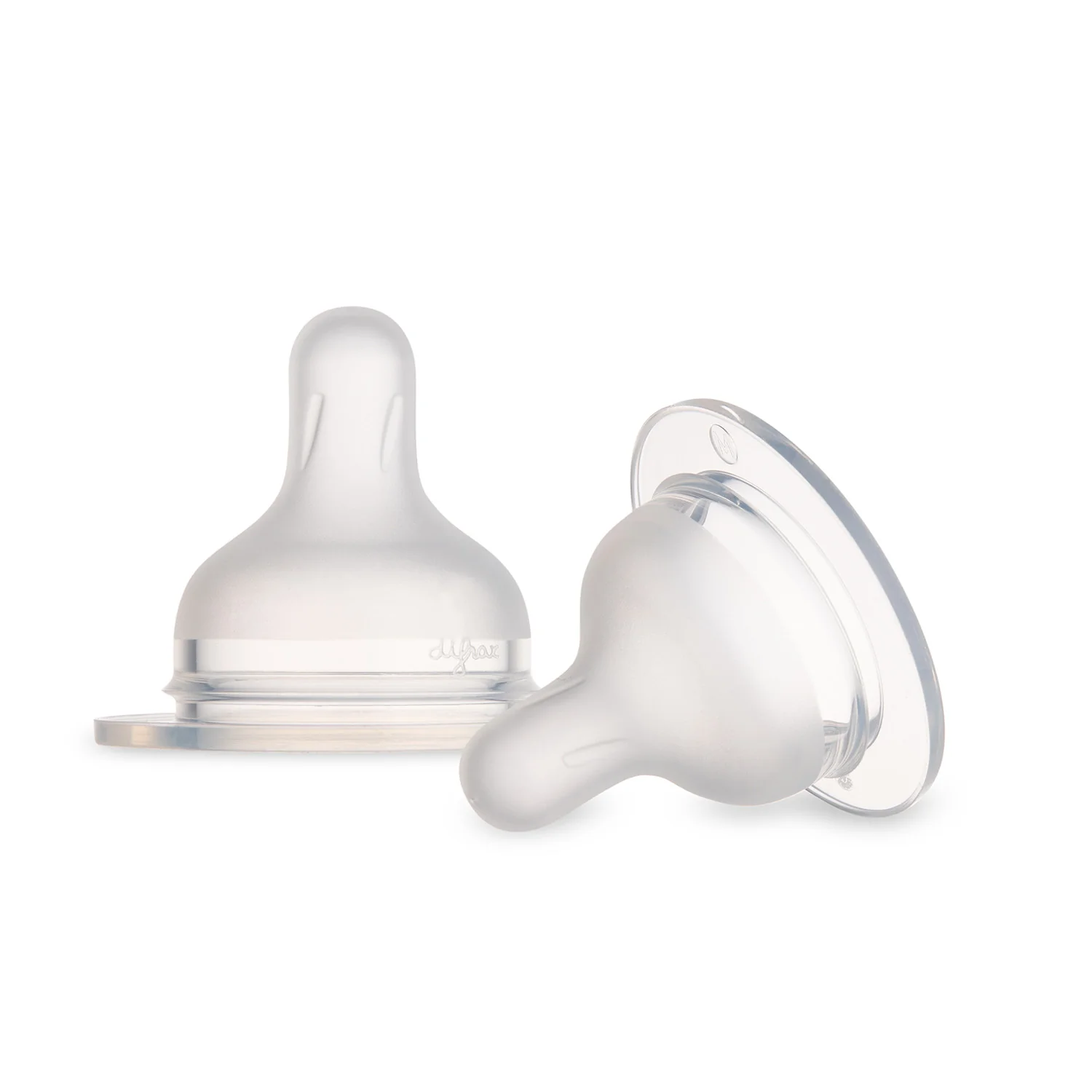 Canpol Babies smoczek silikonowy do butelki S-Shape M (wolny), 2 szt