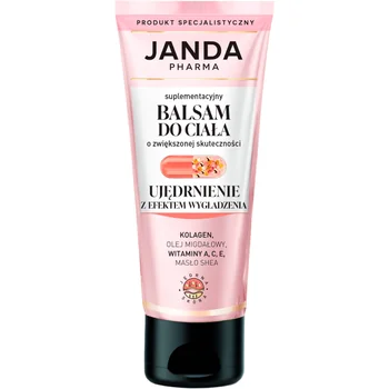 Janda Pharma supelmentacyjny balsam do ciała - ujędrnianie z efektem wygładzenia, 200 ml
