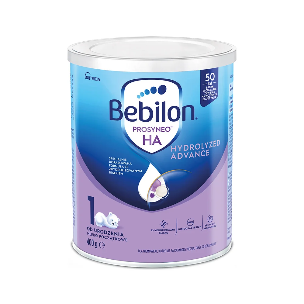 Bebilon Prosyneo HA 1 mleko początkowe dla niemowląt od urodzenia, 400 g