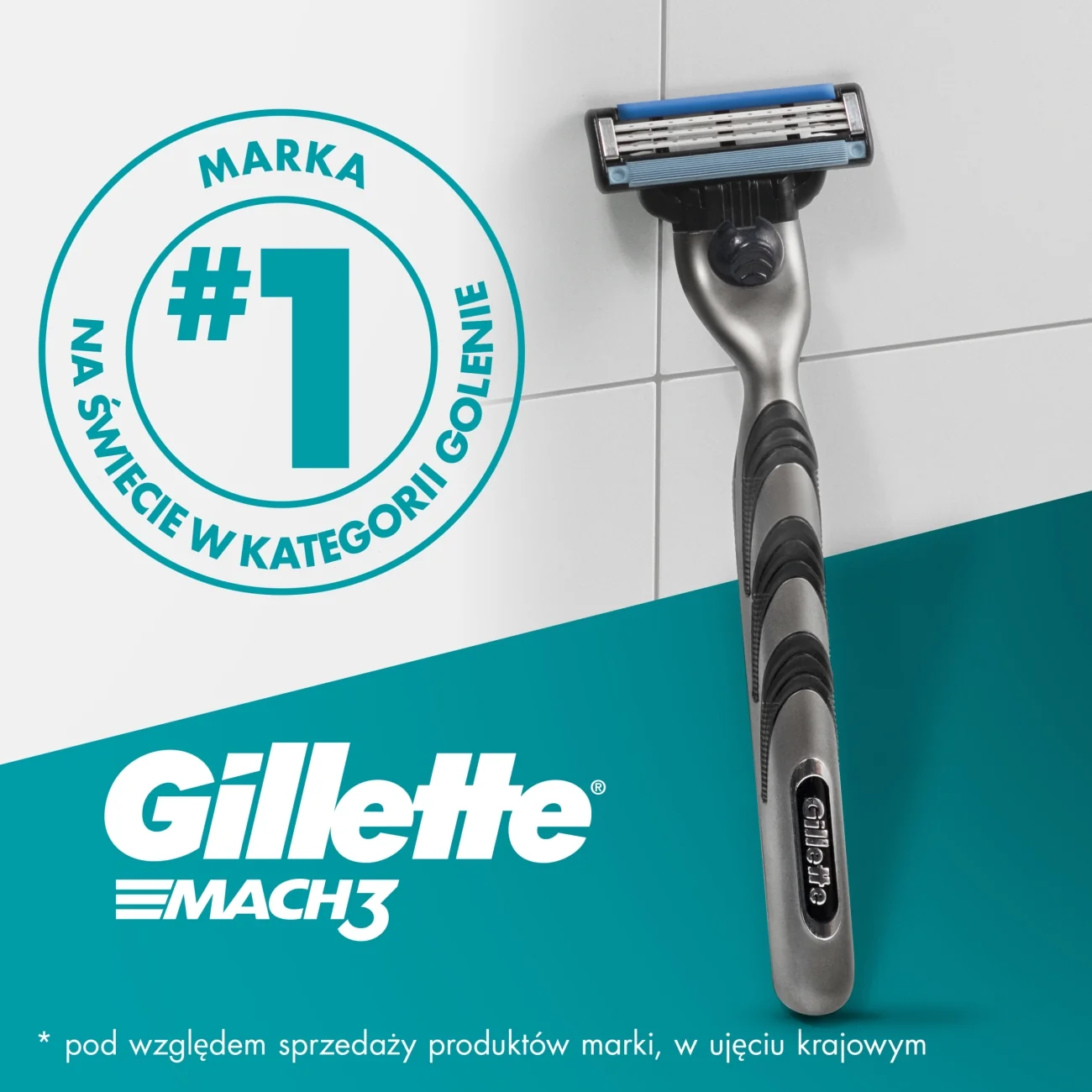 Gillette zestaw podarunkowy maszynka do golenia Mach3 + żel Series 200 ml