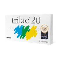 Trilac 20, probiotyk w kapsułkach, 20 sztuk