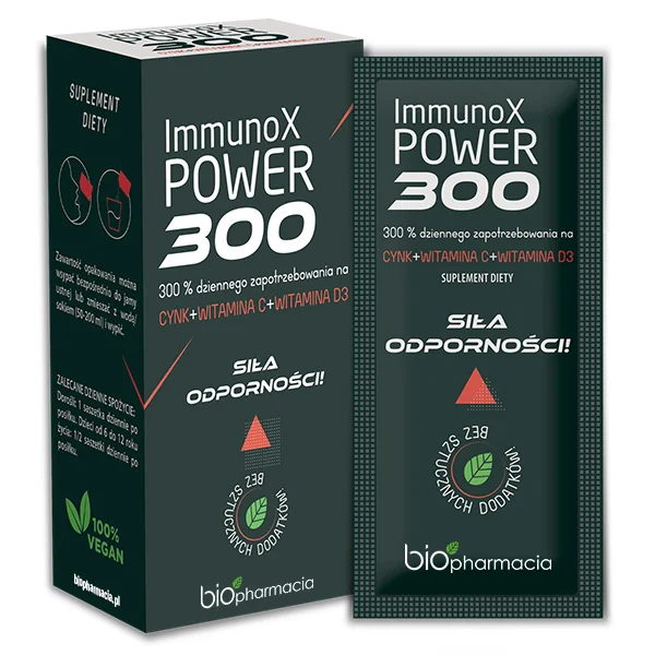 Biofarmacja Immunox Power 300 14 saszetek