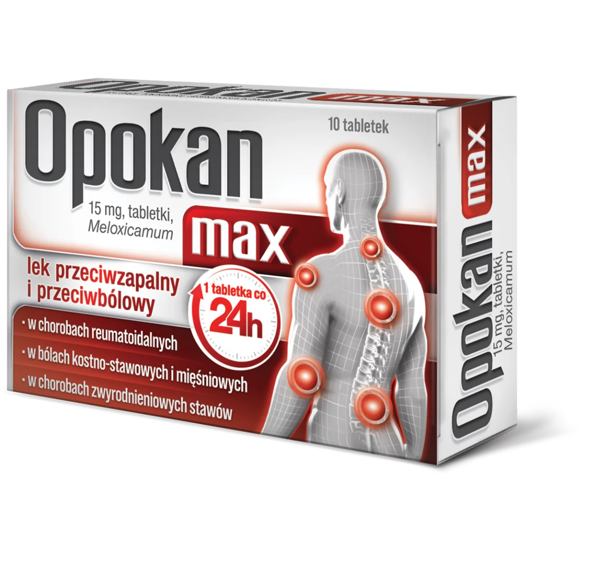 Opokan Max 15 mg 10 tabletek
