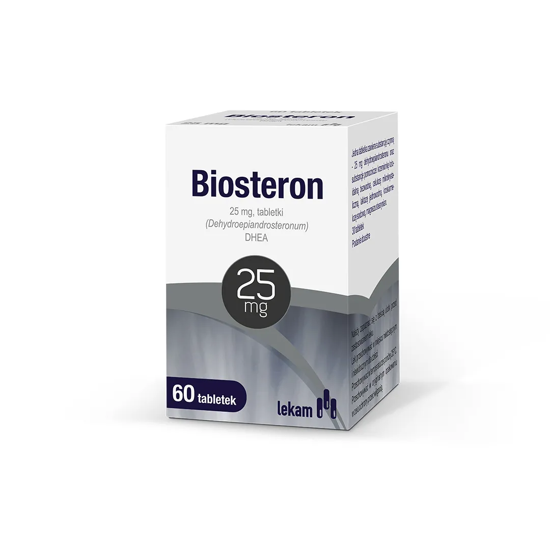 Biosteron, 25 mg, 60 tabletek 