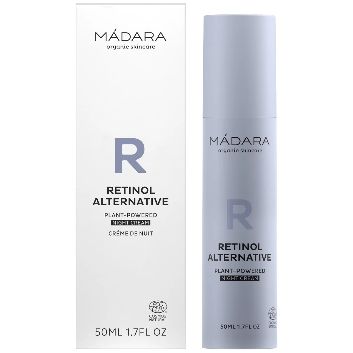 Madara Retinol Alternative Plant-Powered Night Cream krem na noc, 50 ml