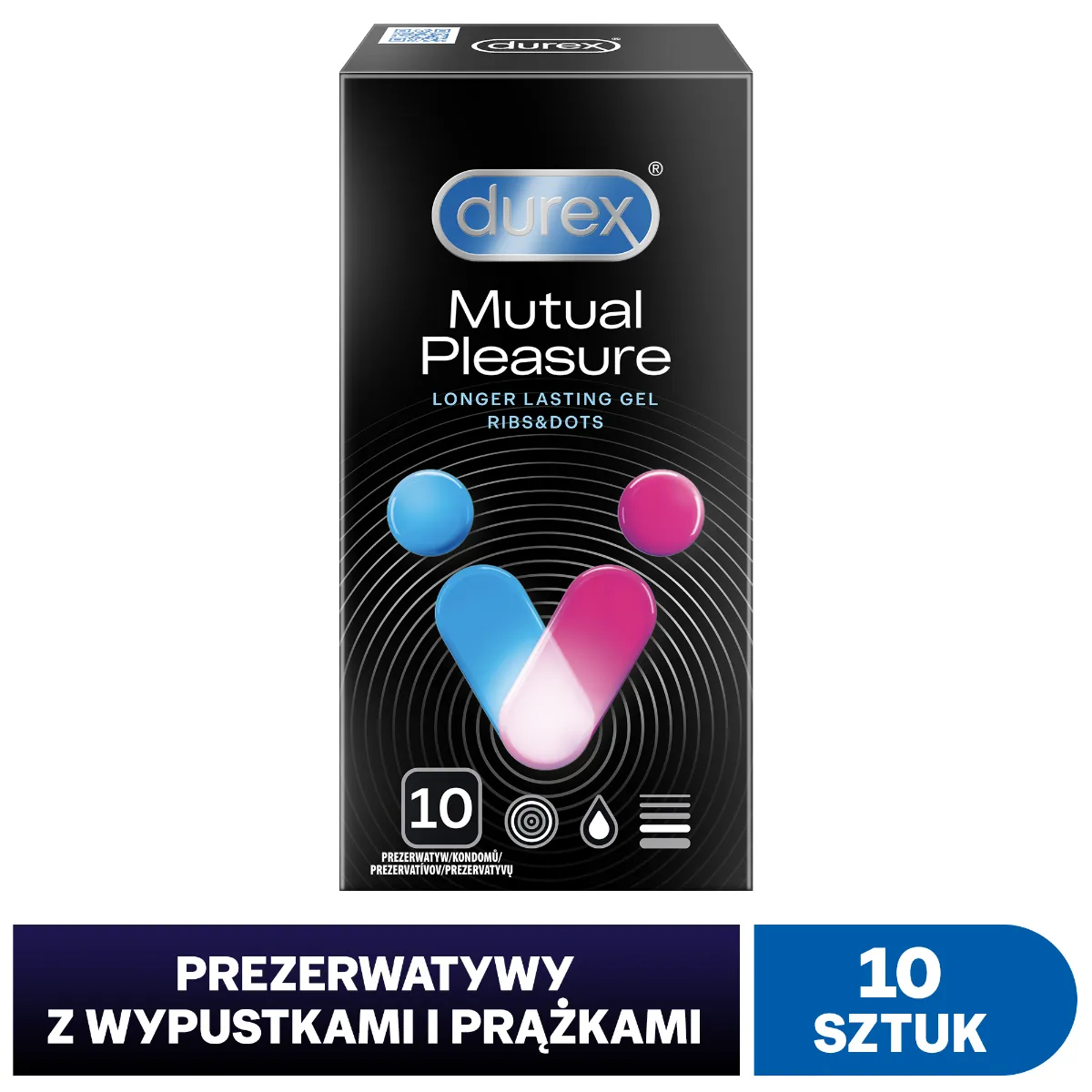 Prezerwatywy Durex Performax Intense, 10 szt. 