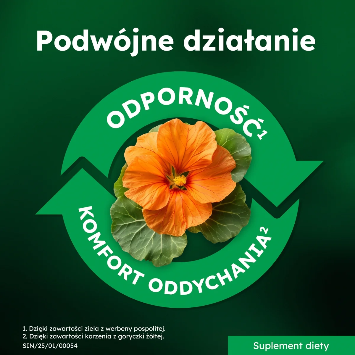 Sinulan Duo Forte suplement diety, 60 tabletek powlekanych