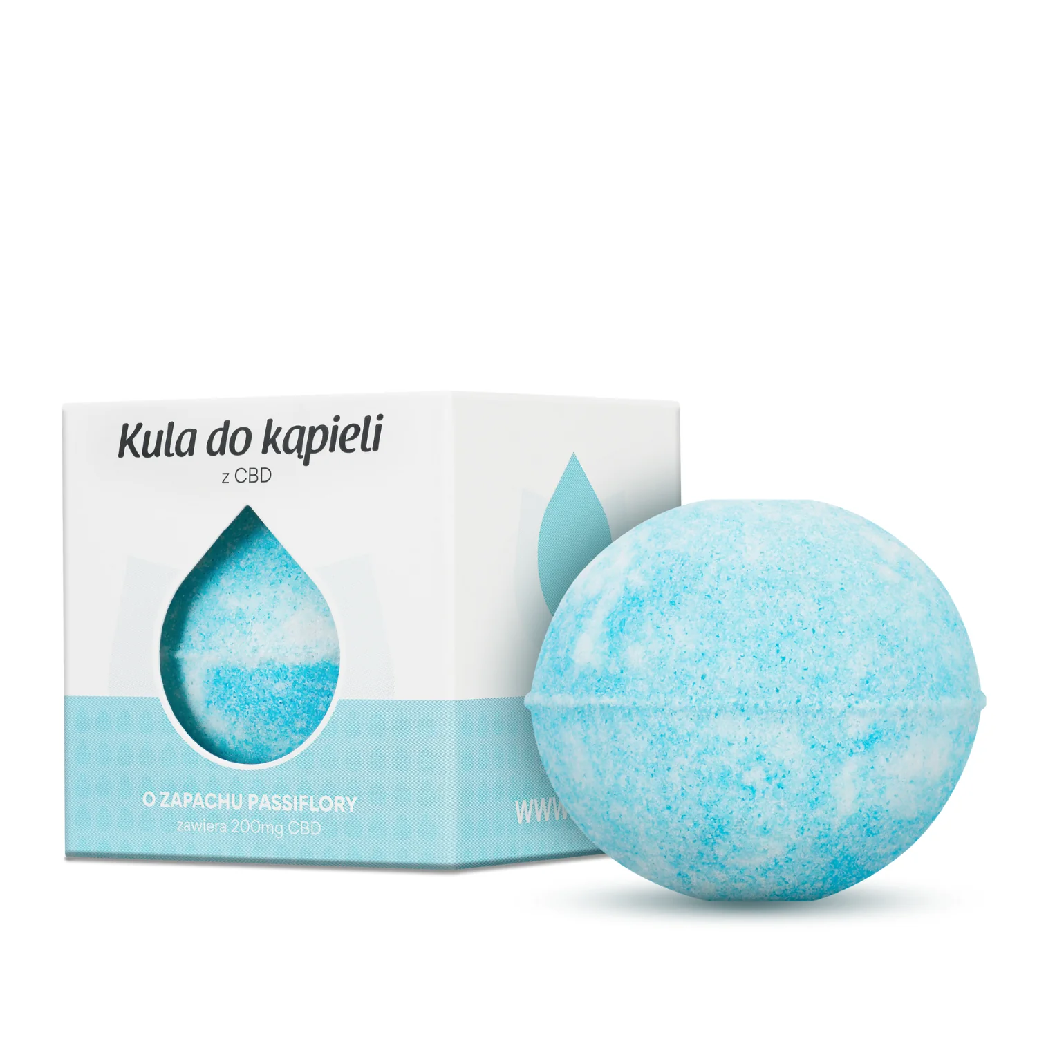 Koyi Kula konopna do kąpieli z CBD o zapachu passiflory, 110 g