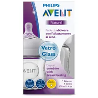 Avent Natural, butelka szklana 0m+ SCF051/17, 120ml