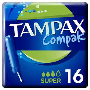 Tampax Compak Super tampony z aplikatorem, 16 szt. 
