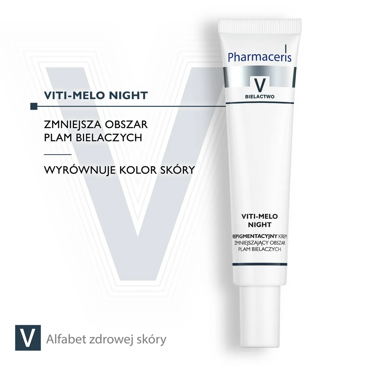 Pharmaceris V Viti-Melo Night, krem repigmentacyjny na noc, 40 ml 
