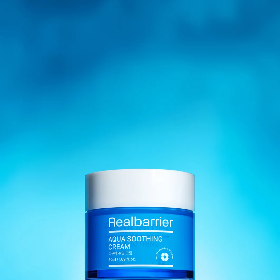 Real Barrier Aqua Soothing Cream nawilżająco-kojący krem do skóry wrażliwej, 50 ml