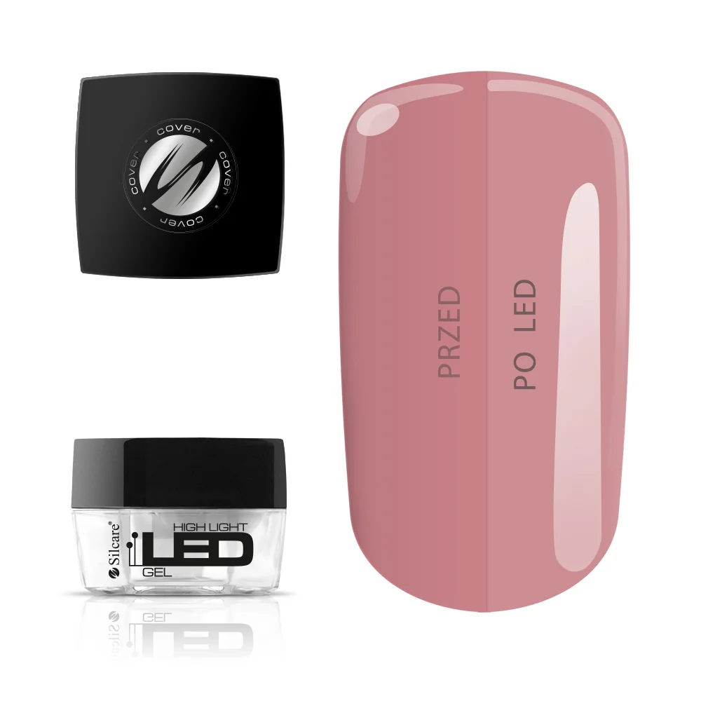 Silcare High Light Led Cover żel do manicure, 15 g