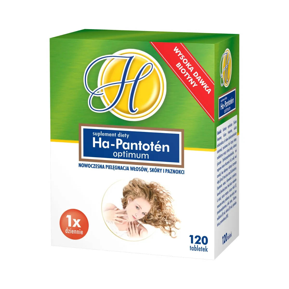 Ha-Pantoten Optimum, suplement diety, 120 tabletek
