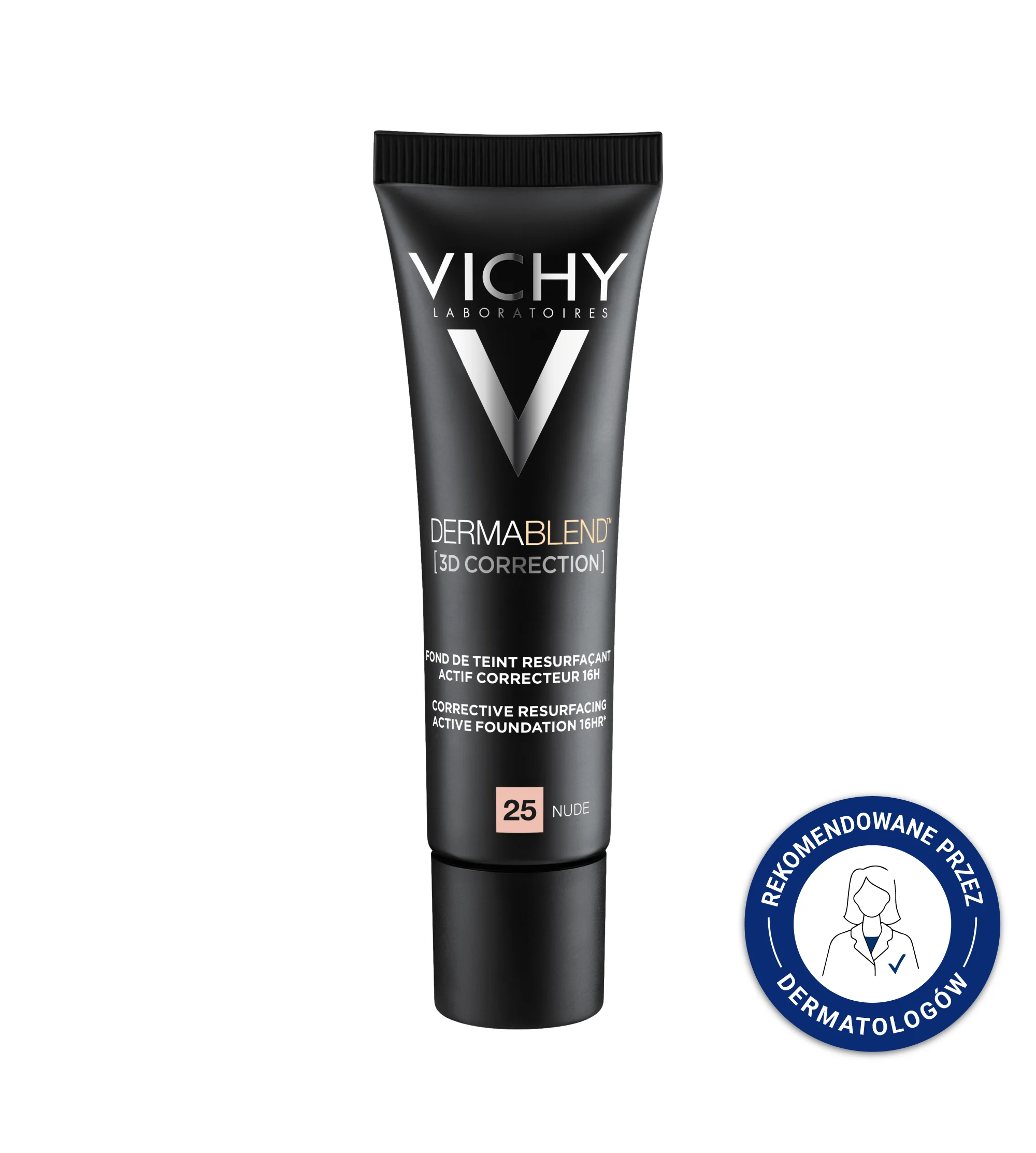 Vichy Dermablend 3D Correction podkład wyrównujący powierzchnię skóry, Nude, 30 ml