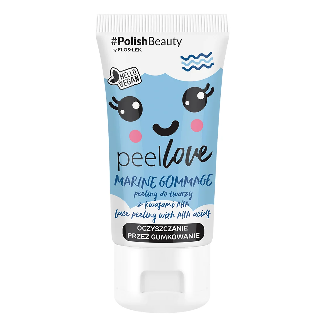 Floslek Peellove Marine Gommage peeling do twarzy z kwasami AHA, 75 ml