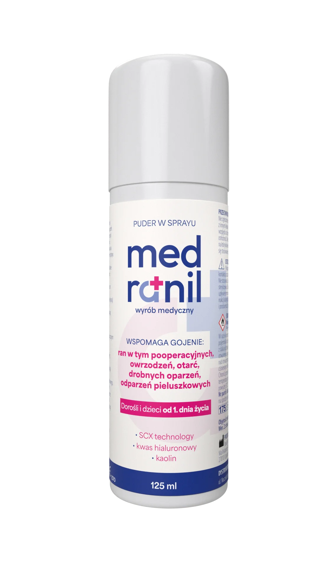 Medranil puder w sprayu, 125 ml