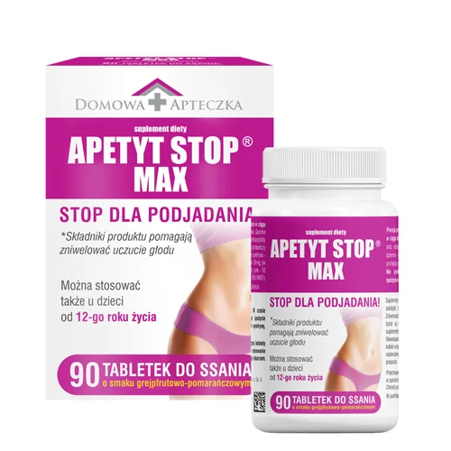 Domowa Apteczka Apetyt Stop Max 90 tabletek do ssania