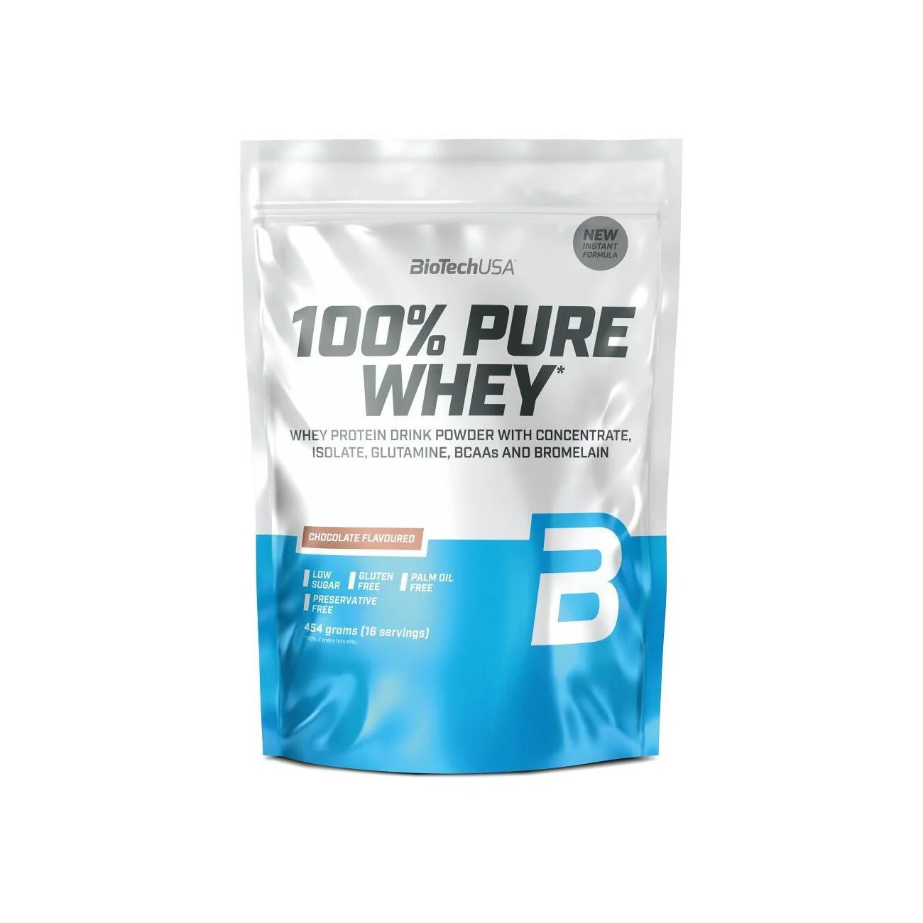 BioTechUSA 100% Pure Whey o smaku czekolady, proszek, 454 g