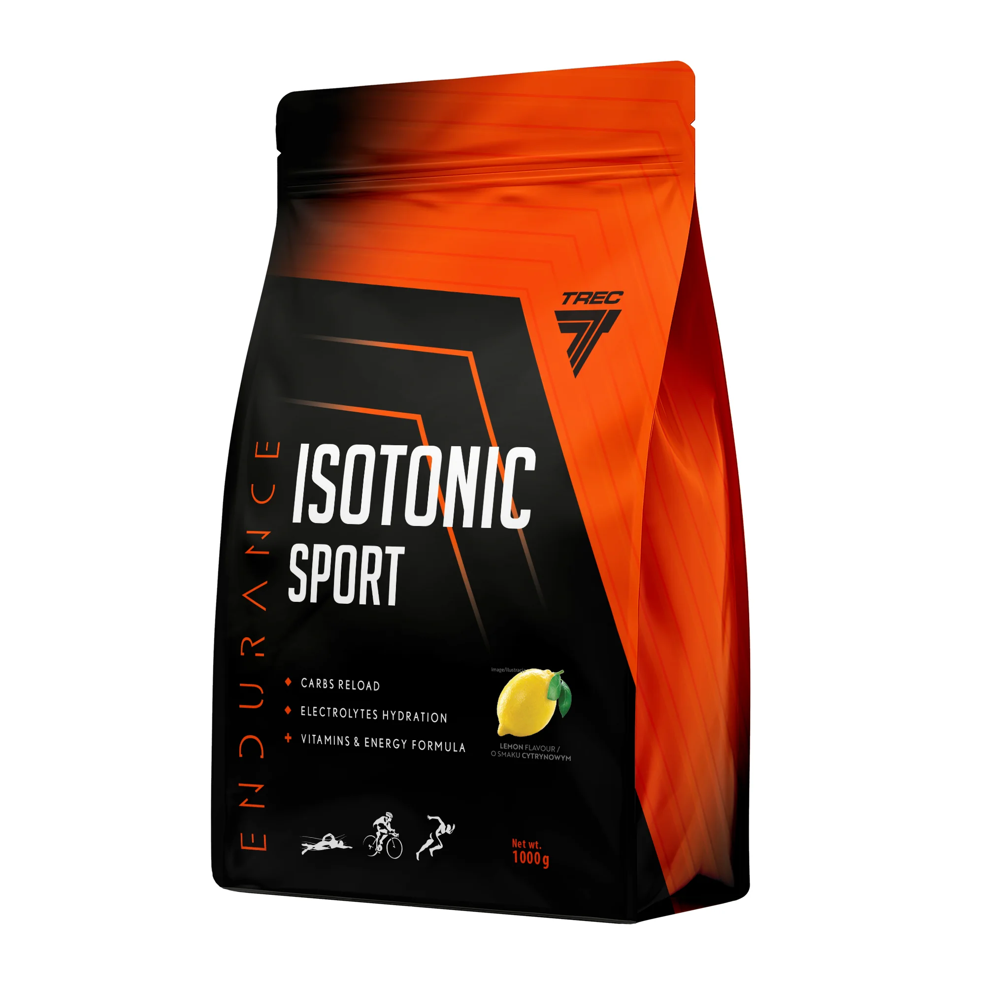 Trec Endurance Isotonic Sport cytryna, 1000 g