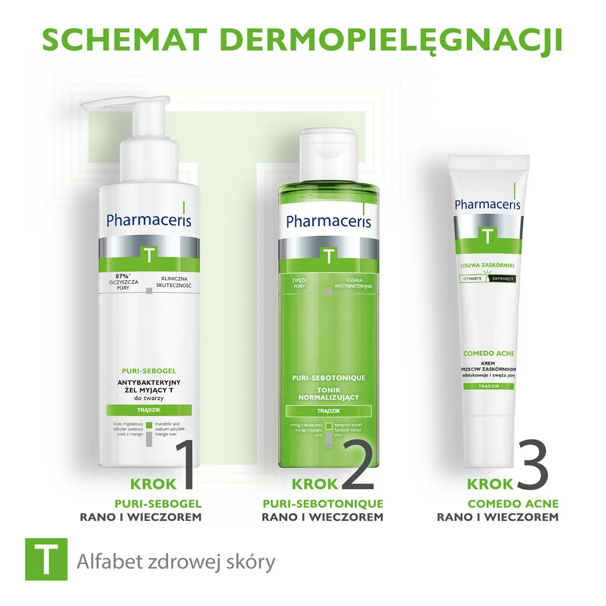 Pharmaceris T Comedo Acne krem redukujący niedoskonałości i zaskórniki, 40 ml