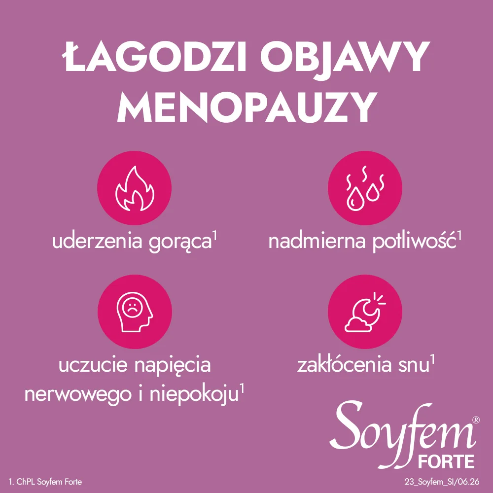 Soyfem Forte 30 tabletek powlekanych