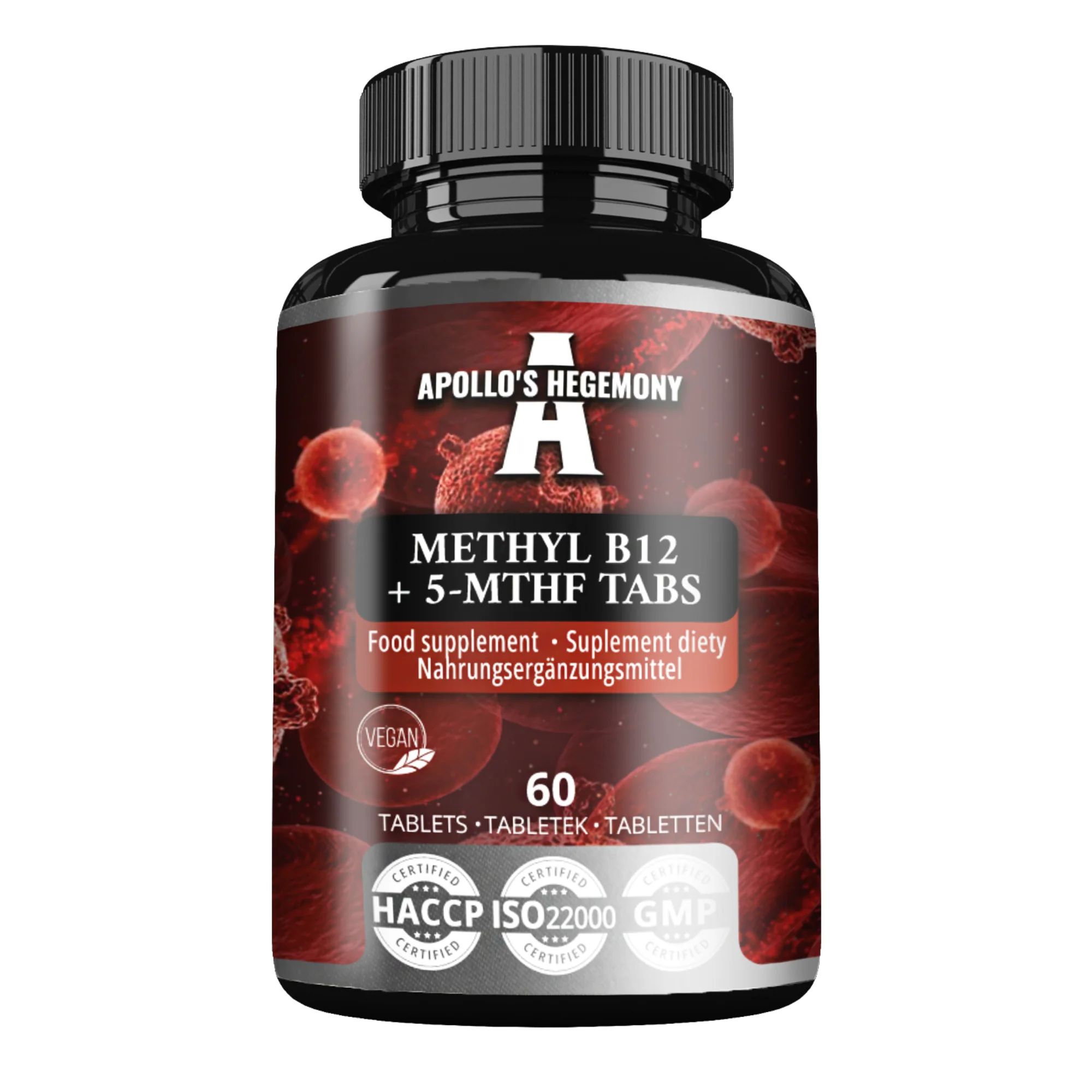 Apollo's Hegemony Methyl B12 + 5-MTHF 60 kapsułek