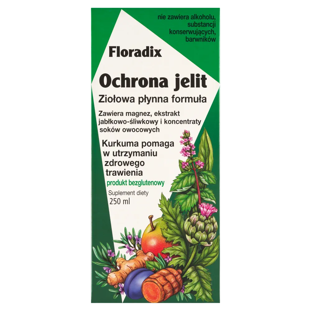 Floradix Ochrona Jelit, suplement diety, 250 ml