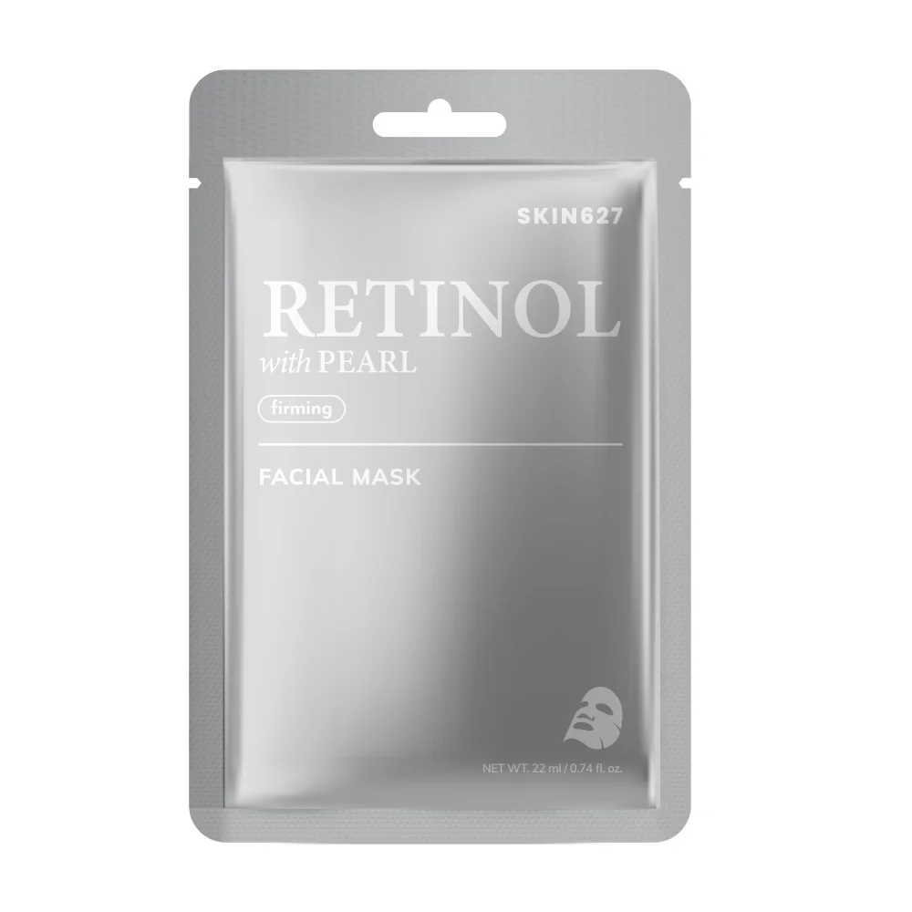 SKIN627 Retinol with Pearl ujędrniająca maska w płachcie, 22 ml