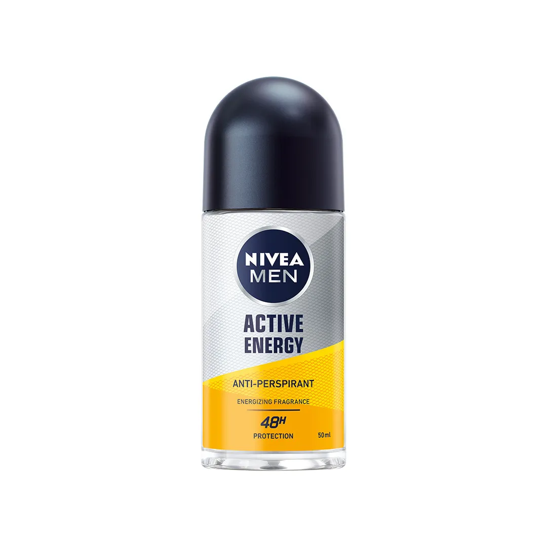 Nivea Men Active Energy Antyperspriant roll-on, 50 ml