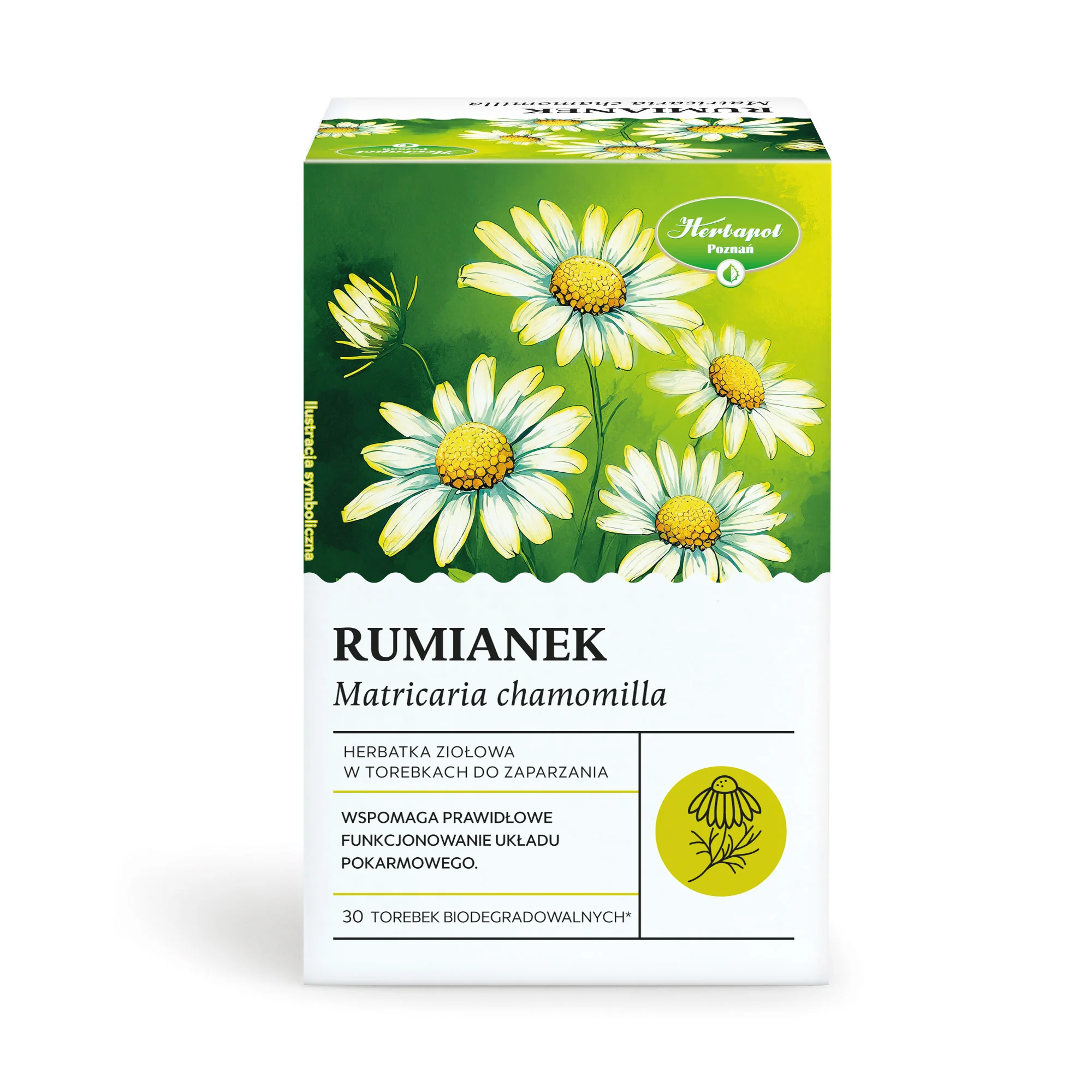 Herbapol Poznań Rumianek, 30 torebek