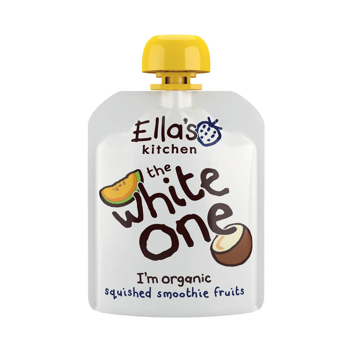 Ella's Kitchen BIO White One puree owocowe z melonem, 90 g