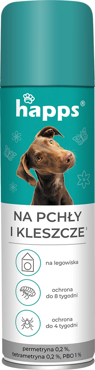 Happs na pchły i kleszcze, 250 ml