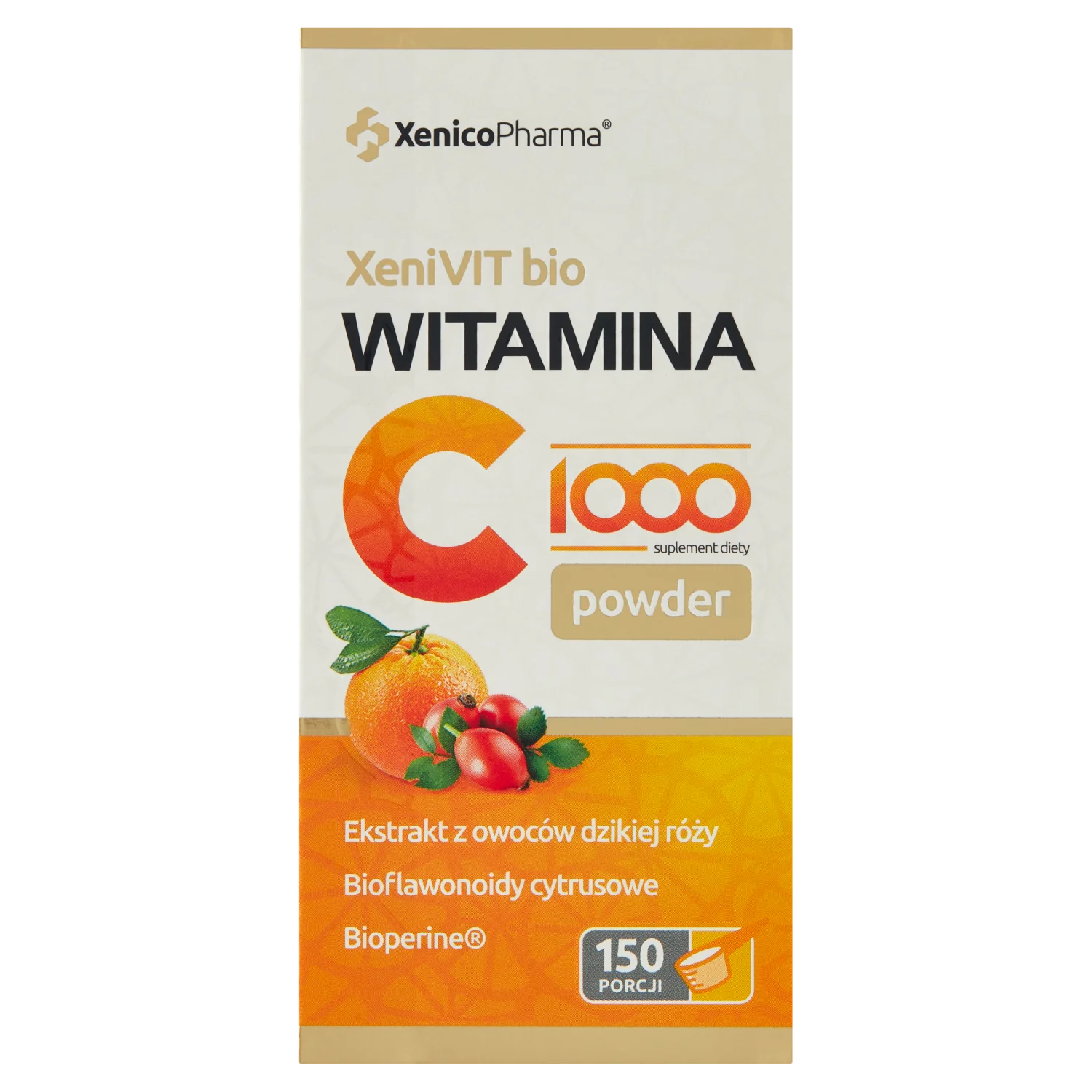 XeniVIT bio Witamina C 1000 proszek, 161 g