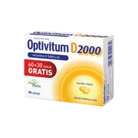 Optivitum D 2000, suplement diety, 90 kapsułek