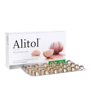 Alitol suplement diety, 48 kapsułek elastycznych 