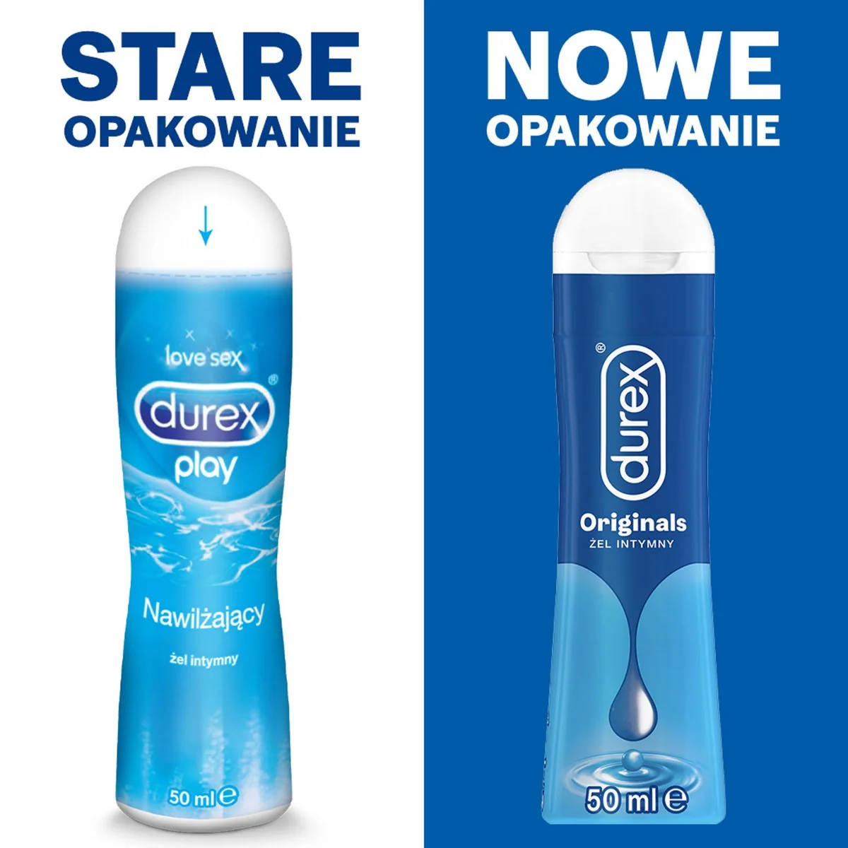 Durex Play nawilżający płyn intymny, 50 ml
