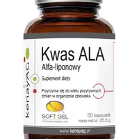 KenayAG, Kwas alfa-liponowy ALA, suplement diety, 60 kapsułek