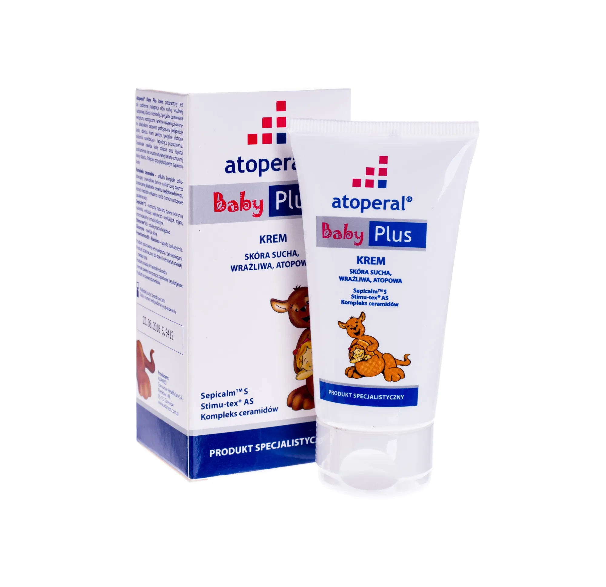 Atoperal Baby Plus, krem do skóry suchej, wrażliwej i atopowej, 50 ml