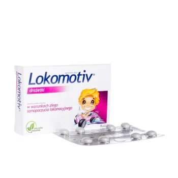 Lokomotiv suplement diety stosowany w warunkach złego samopoczucia lokomocyjnego, 8 sztuk