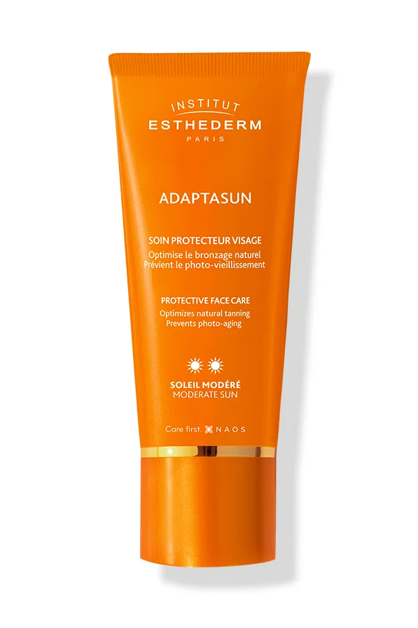 Institut Esthederm Adaptasun krem ochronny do twarzy przyspieszający opalanie, 50 ml