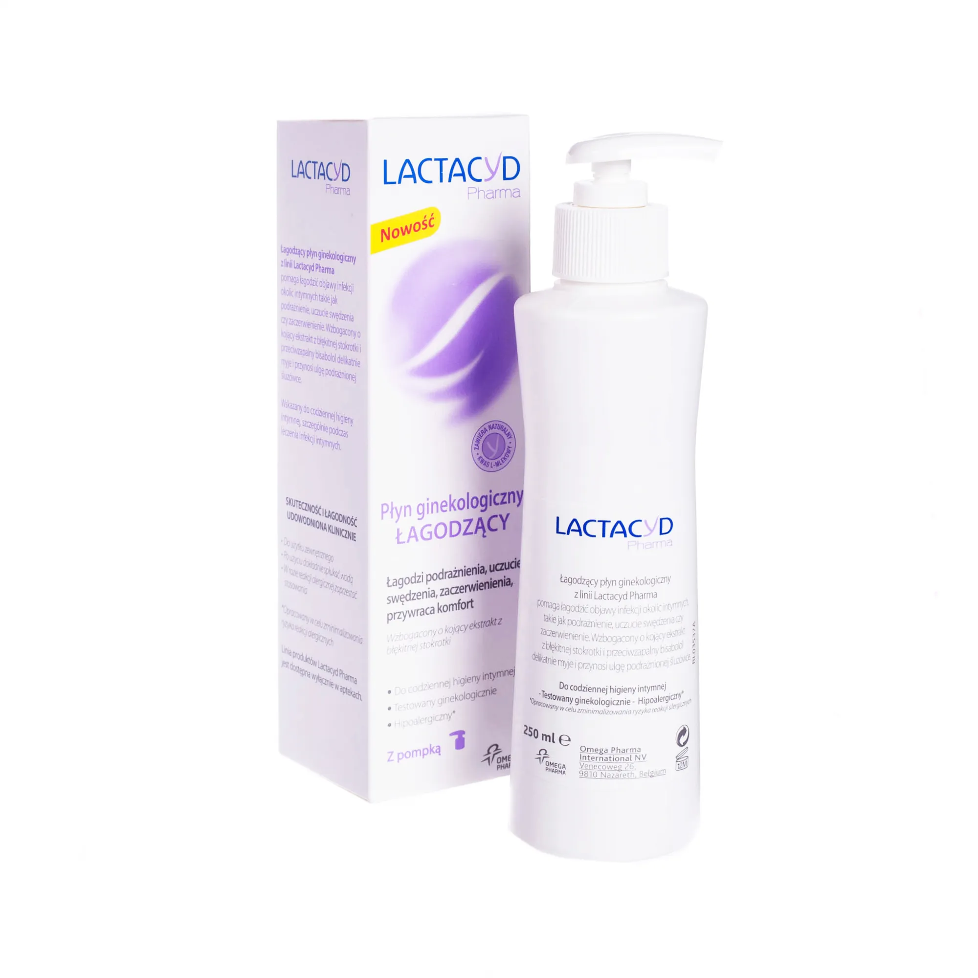 Lactacyd Pharma, płyn ginekologiczny łagodzący, 250 ml 