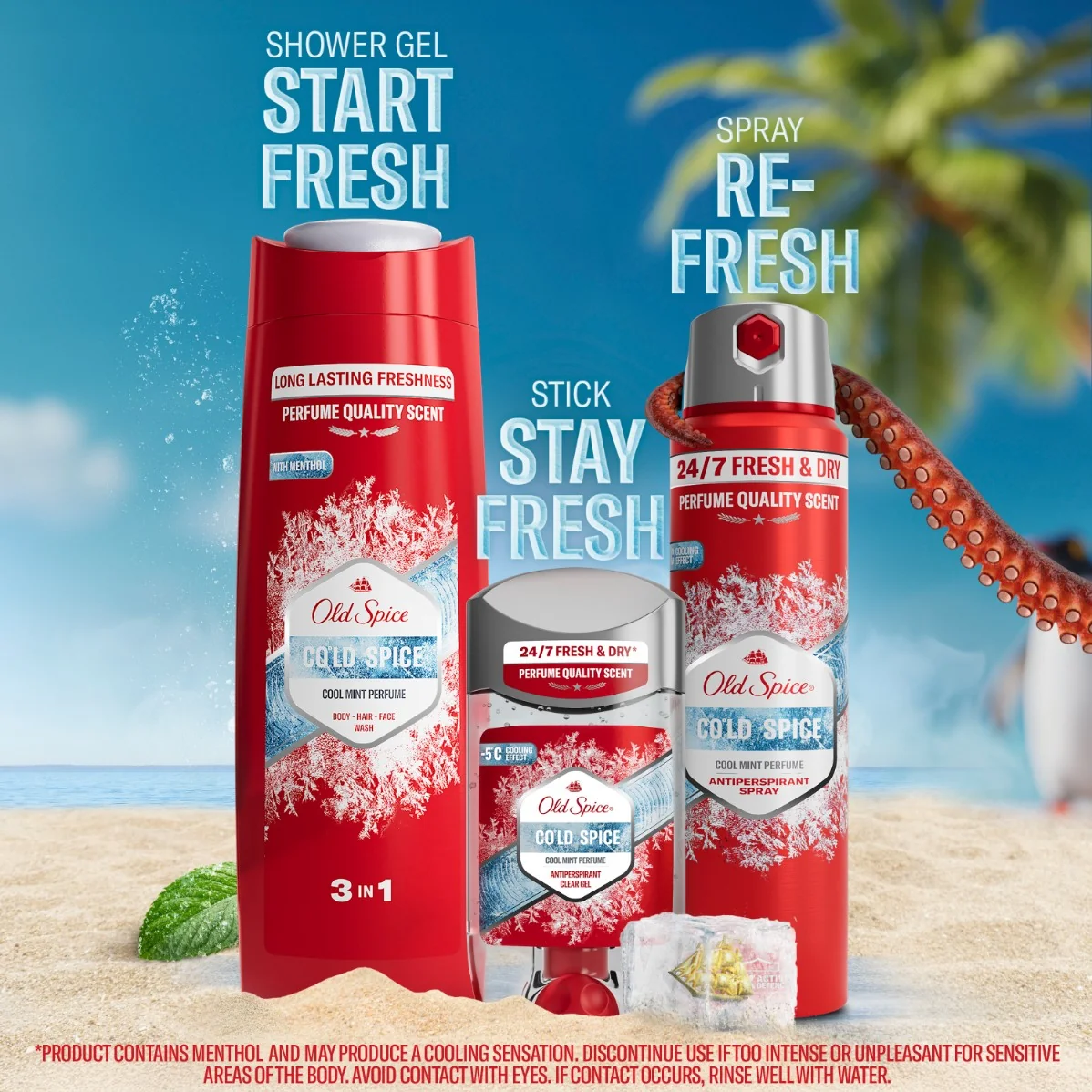 Old Spice Cold Spice antyperspirant w żelu, 70 ml