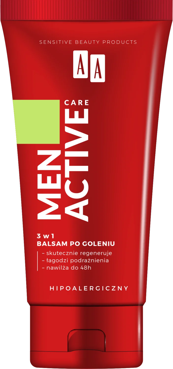 AA MEN Active Care balsam po goleniu 3w1, 100 ml
