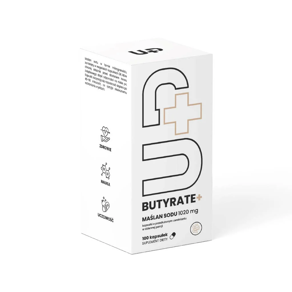 UP Health Pharma UP BUTYRATE+ 100 kapsułek