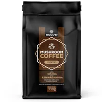 Solve Labs Mushroom Coffee Chaga + Ashwagandha kawa arabica, 330 g