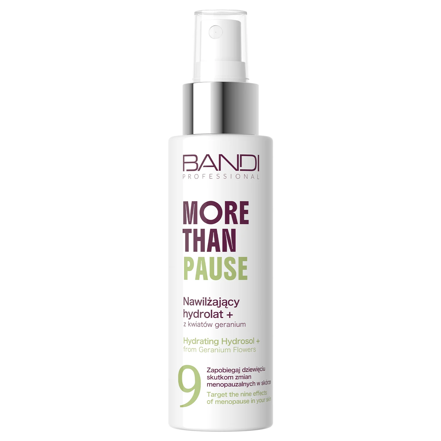 Bandi More Than Pause nawilżający hydrolat z kwiatów geranium, 100 ml