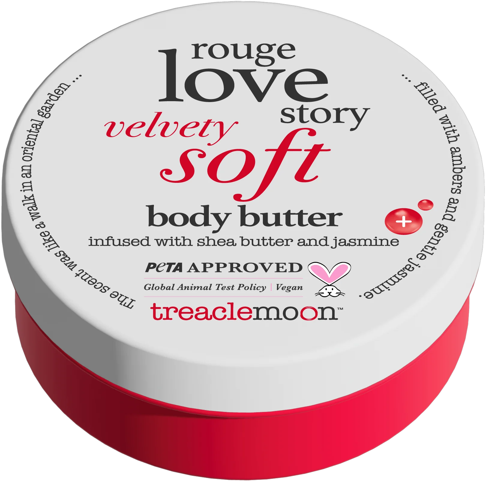 Treaclemoon Rouge Love Story masło do ciała, 200 ml
