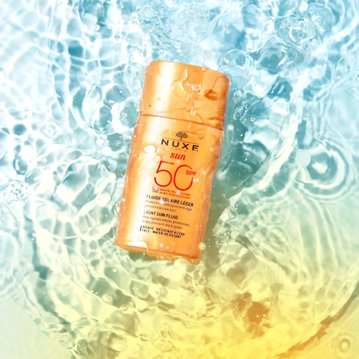 Nuxe Sun lekki krem z wysoką ochroną SPF 50, 50 ml