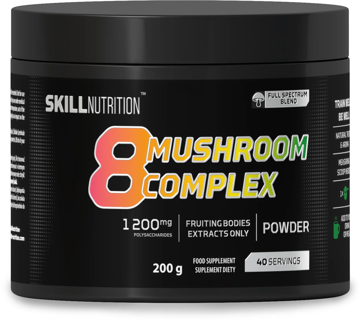 Skill 8 Mushroom Complex proszek, 200 g